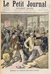 Alsace-Lorrainen varusmiesten kapina, Le Petit Journal, 1. marraskuuta 1896